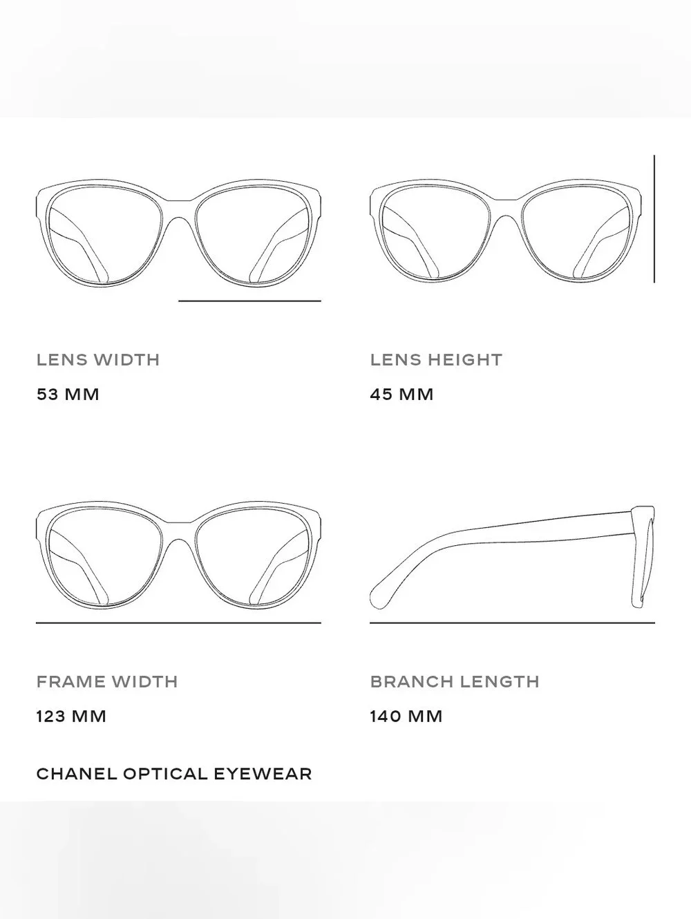 BNIB! Chanel Butterfly Eyeglasses SO Black CC Metal COMES WITH COA MSRP$700